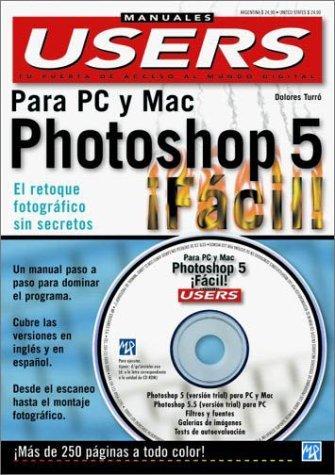 Cover for Photoshop 5 Facil En Colores, Para PC y Mac, Con CD-ROM