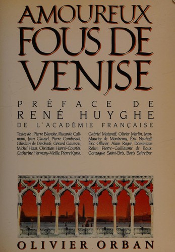 Cover for Amoureux fous de Venise
