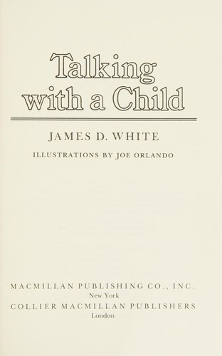 Cover for Talking with a child