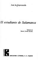 Cover for El estudiante de Salamanca