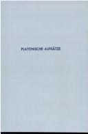 Cover for Platonische Aufsätze