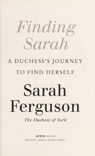 Cover for Finding Sarah