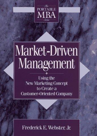Cover for Market-driven management
