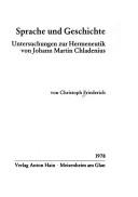Cover for Sprache und Geschichte