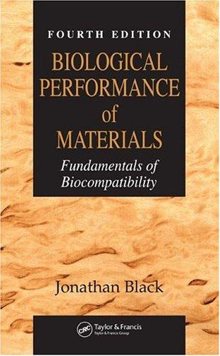 Cover for Biological performance of materials