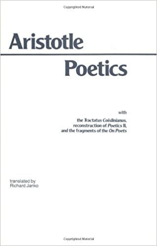 Cover for Aristotle Poetics I
