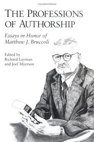 Cover for The Professions of Authorship