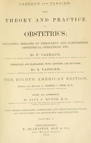 Cover for The theory and practice of obstetrics