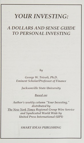 Cover for Your investing