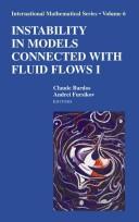 Cover for Instability in models connected with fluid flows I