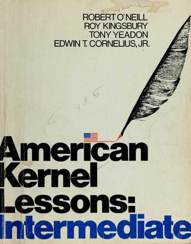 Cover for American kernel lessons