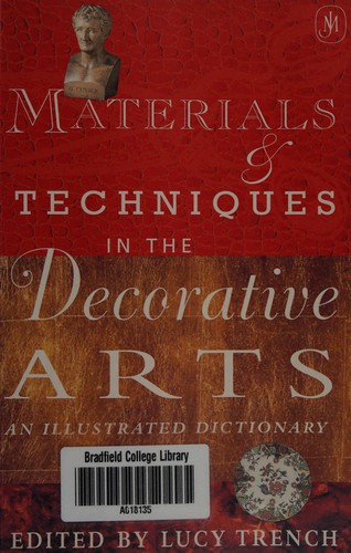 Cover for Materials & techniques in the decorative arts