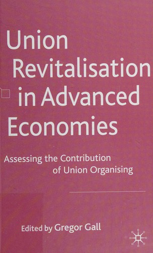 Cover for Union revitalisation in advanced economies