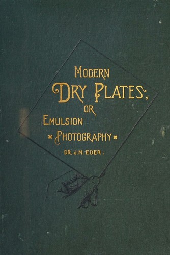 Cover for Modern dry plates