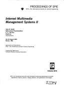 Cover for Internet multimedia management systems II