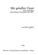 Cover for Mit geballter Faust