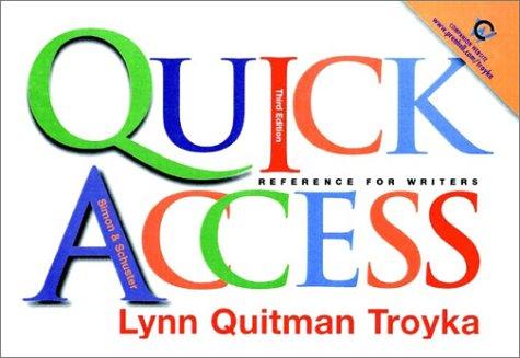Cover for Simon & Schuster Quick Access with E-book Access Package