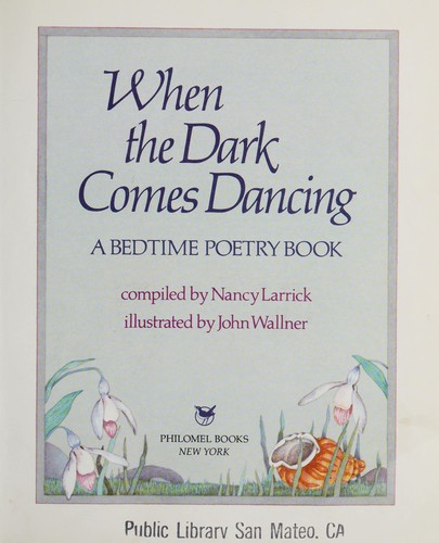 Cover for When the dark comes dancing