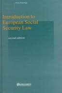 Cover for Introduction to European social security law