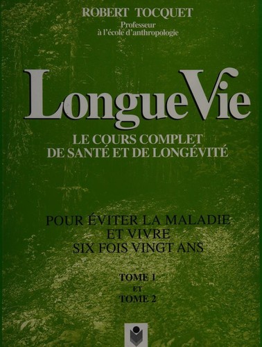 Cover for Longue vie