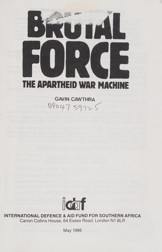Cover for Brutal force