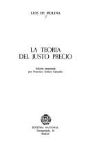 Cover for La teoría del justo precio