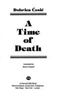 Cover for A time of death
