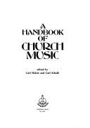 Cover for A Handbook of church music