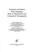 Cover for Perinatal and infant brain imaging