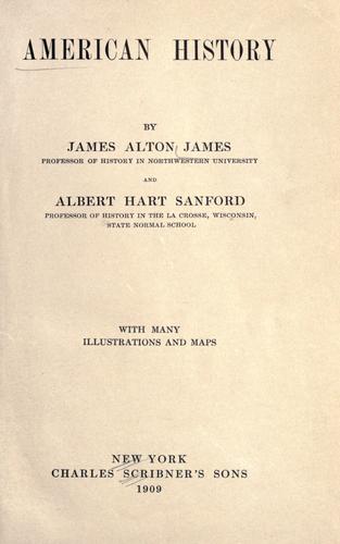 Cover for American history