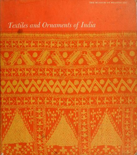 Cover for Textiles and ornaments of India