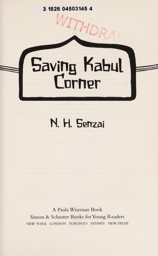 Cover for Saving Kabul Corner