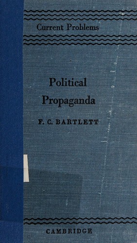 Cover for Political propaganda