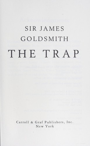 Cover for The trap