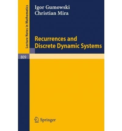 Cover for Recurrences and discrete dynamic systems