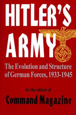 Cover for Hitler's Army