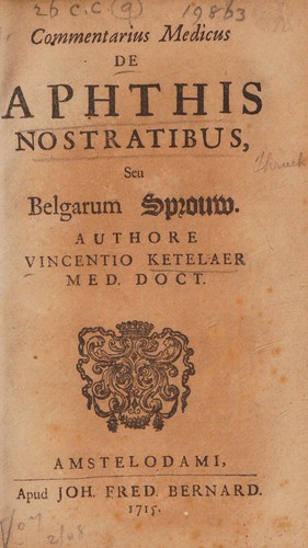 Cover for De morbis acutis infantum. Accessêre observationes medicae de morbis aliquot gravioribus, et quaedam de luis venereae origine, naturâ et curatione