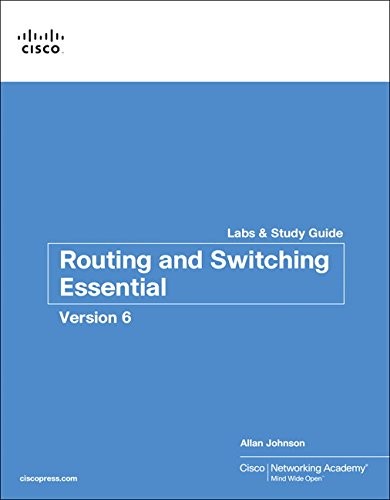 Cover for Routing and Switching Essentials v6 Labs & Study Guide