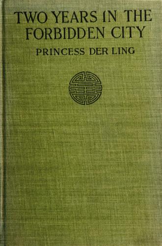 Cover for Two years in The Forbidden city