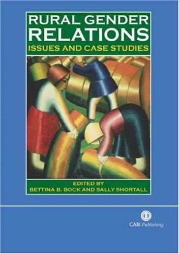 Cover for Rural gender relations: issues and case studies