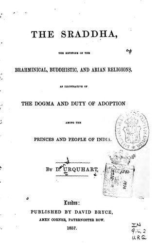 Cover for The Sraddha
