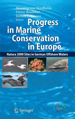 Cover for Progress in Marine Conservation in Europe: NATURA 2000 Sites in German Offshore Waters