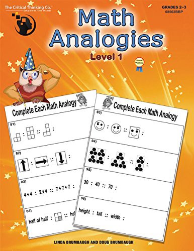 Cover for Math Analogies Book 1