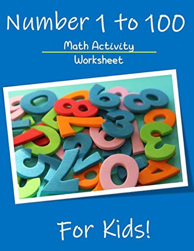 Cover for Numbers 1 to 100 Math Activity Worksheet for Kids