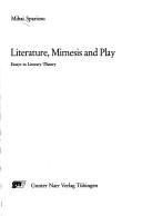 Cover for Literature, mimesis, and play