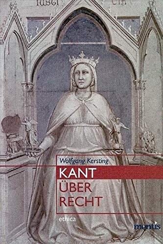 Cover for Kant  uber Recht