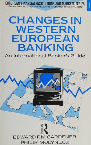 Cover for Changes in Western European banking