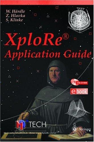 Cover for XploRe - Application Guide