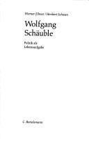 Cover for Wolfgang Schäuble