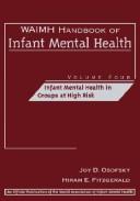 Cover for WAIMH handbook of infant mental health